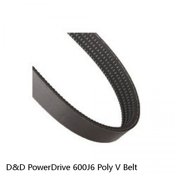 D&D PowerDrive 600J6 Poly V Belt