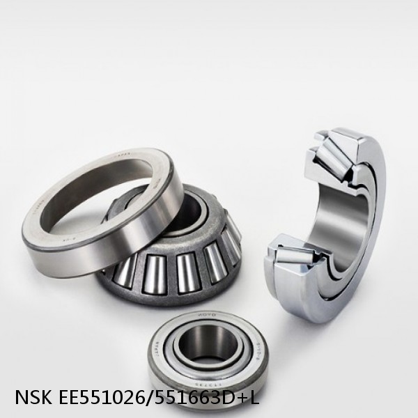 EE551026/551663D+L NSK Tapered roller bearing #1 small image