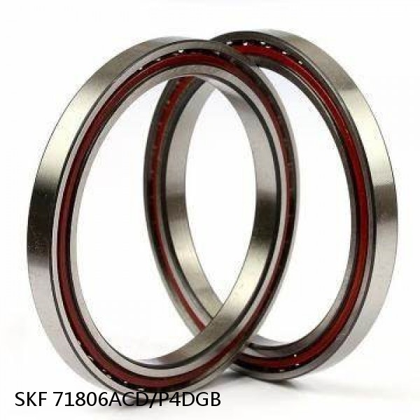 71806ACD/P4DGB SKF Super Precision,Super Precision Bearings,Super Precision Angular Contact,71800 Series,25 Degree Contact Angle #1 small image