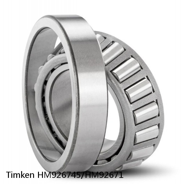HM926745/HM92671 Timken Tapered Roller Bearings #1 small image