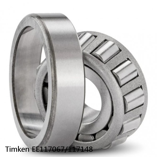 EE117067/117148 Timken Tapered Roller Bearings #1 small image