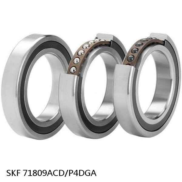 71809ACD/P4DGA SKF Super Precision,Super Precision Bearings,Super Precision Angular Contact,71800 Series,25 Degree Contact Angle #1 image