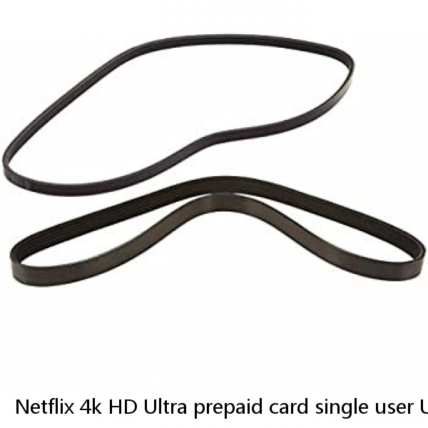 Netflix 4k HD Ultra prepaid card single user USA only 1yr! #1 image