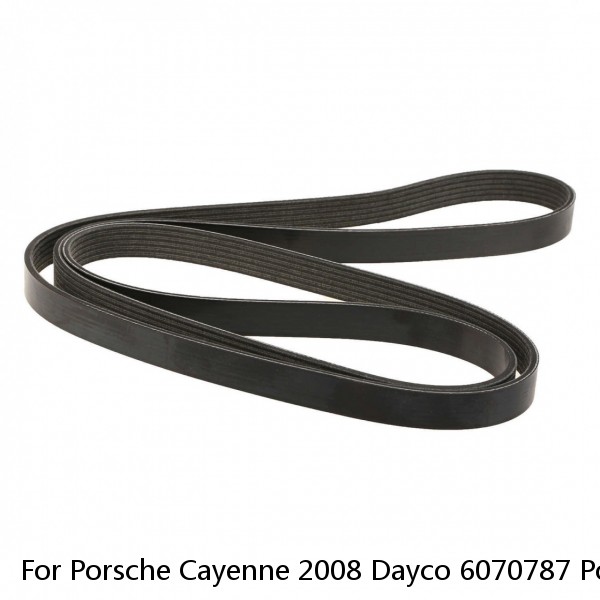 For Porsche Cayenne 2008 Dayco 6070787 Poly Rib Double Sided Poly Rib Belt #1 image